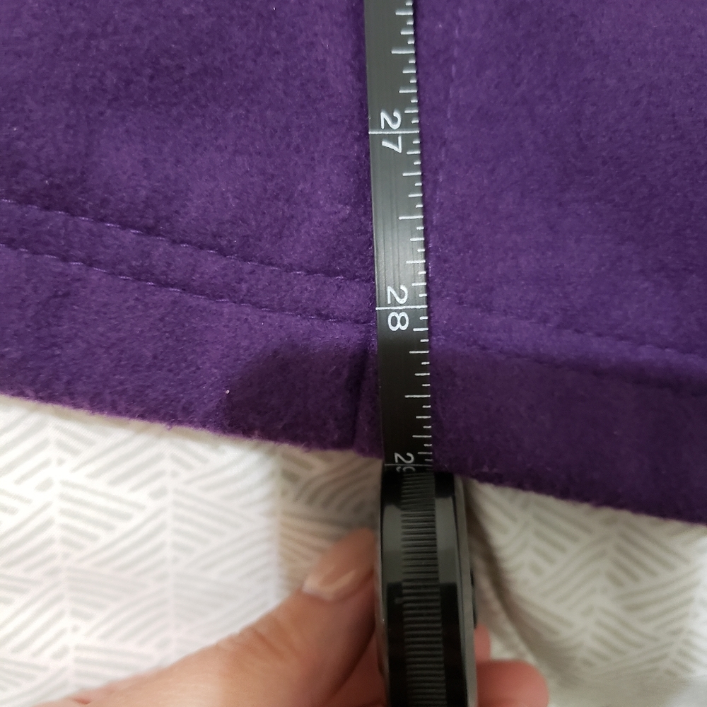 FASHION BUG PURPLE COAT 1X❤ - Picture 10 of 13